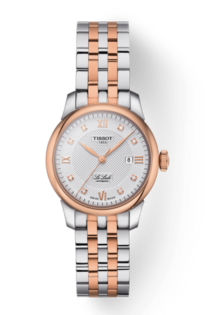  Shop Authentic Tissot T Classic Le Locle Automatic Lady Silver Dial Two Tone Steel Strap Watch For Women - T006.207.22.036.00 - Luxxuri