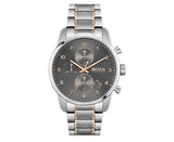  Shop Authentic Hugo Boss Skymaster Grey Dial Two Tone Steel Strap Watch for Men - 1513789 - Luxxuri