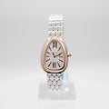  Shop Authentic Bvlgari Serpenti Seduttori Quartz Silver Dial Silver Steel Strap Watch for Women - SERPENTI103144 - Luxxuri