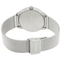  Shop Authentic Calvin Klein Minimal White Dial Silver Mesh Bracelet Watch for Women - K3M52152 - Luxxuri