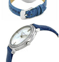  Shop Authentic Michael Kors Cinthia Mother of Pearl Dial Blue Leather Strap Watch for Women - MK2661 - Luxxuri