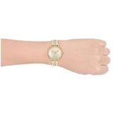  Shop Authentic Michael Kors Melissa Pave Gold Dial Gold Steel Strap Watch for Women - MK4371 - Luxxuri