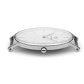  Shop Authentic Daniel Wellington Classic Nottingham White Dial Two Tone NATO Strap Watch For Men - 0208DW - Luxxuri