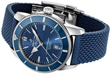  Shop Authentic Breitling Superocean Heritage B20 Automatic 46 Blue Dial Blue Mesh Bracelet Watch for Men - AB2020161C1S1 - Luxxuri