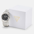  Shop Authentic Guess Connoisseur Analog Black Dial Silver Steel Strap Watch For Men - GW0542G1 - Luxxuri