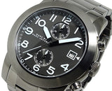  Shop Authentic Marc Jacobs Larry Chronograph Black Dial Gunmetal Grey Steel Strap Watch for Men - MBM5031 - Luxxuri