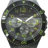  Shop Authentic Marc Jacobs Rock Chronograph Black Dial Black Steel Strap Watch for Men - MBM5026 - Luxxuri