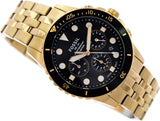  Shop Authentic Fossil FB-01 Chronograph Black Dial Gold Steel Strap Watch for Men - FS5836 - Luxxuri