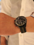  Shop Authentic Tag Heuer Carrera x Porsche Automatic Chronograph Black Dial Black Nylon Strap Watch for Men - CBN2A1H.FC6512 - Luxxuri