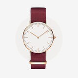 Shop Authentic Daniel Wellington Classic Roselyn White Dial Red NATO Strap Watch For Women - DW00100271 - Luxxuri