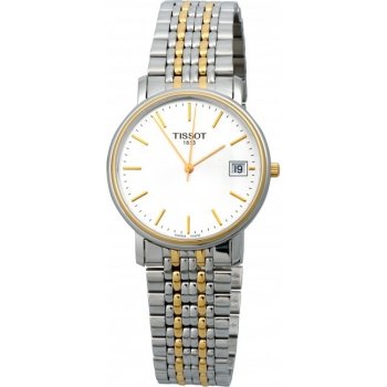  Shop Authentic Tissot Desire White Dial Two Tone Mesh Bracelet Two Tone Steel Watch For Men - T52.2.481.31 - Luxxuri
