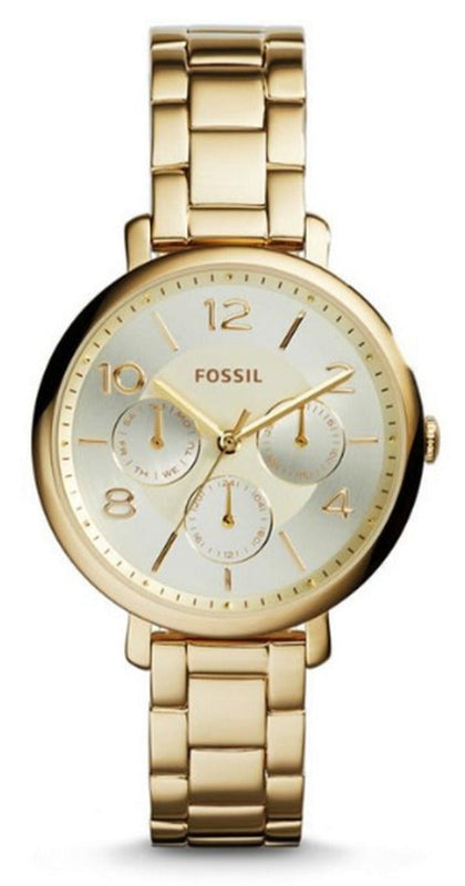  Shop Authentic Fossil Jacqueline Rose Gold Dial Rose Gold Steel Strap Watch for Women - ES3667 - Luxxuri