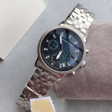  Shop Authentic Michael Kors Jet Set Chronograph Blue Dial Silver Steel Strap Watch for Women - MK5021 - Luxxuri