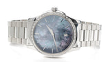  Shop Authentic Gucci G Timeless Diamonds Mother of Pearl Blue Dial Silver Steel Strap Unisex Watch - YA126458 - Luxxuri