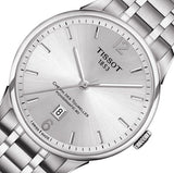  Shop Authentic Tissot Chemin Des Tourelles Powermatic 80 Silver Dial Silver Steel Strap Watch For Men - T099.407.11.037.00 - Luxxuri