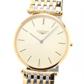  Shop Authentic Longines La Grande Classique De Longines Gold Dial Two Tone Mesh Bracelet Watch for Women - L4.755.2.32.7 - Luxxuri