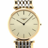 Shop Authentic Longines La Grande Classique De Longines Gold Dial Two Tone Mesh Bracelet Watch for Women - L4.755.2.32.7 - Luxxuri
