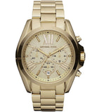  Shop Authentic Michael Kors Bradshaw Chronograph Gold Dial Gold Steel Strap Watch For Women - MK5777 - Luxxuri