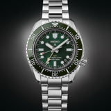  Shop Authentic Seiko Prospex GMT Divers Automatic Marine Green Dial Silver Steel Strap Watch For Men - SPB381J1 - Luxxuri
