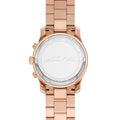  Shop Authentic Michael Kors Lennox Three-Hand Silver Dial Rose Gold Steel Strap Watch For Women - MK7362 - Luxxuri