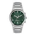  Shop Authentic Salvatore Ferragamo Sapphire Chrono Green Dial Silver Steel Strap Watch for Men - SFME00421 - Luxxuri