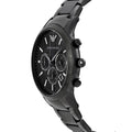  Shop Authentic Emporio Armani Classic Chronograph Black Dial Black Stainless Steel Strap Watch For Men - AR2453 - Luxxuri