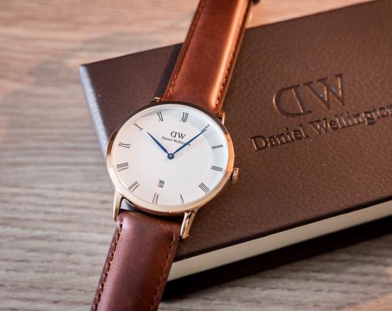 Shop Authentic Daniel Wellington Dapper St Mawes White Dial Brown Leather Strap Watch For Men - DW00100083 - Luxxuri