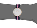  Shop Authentic Daniel Wellington Classy Winchester White Dial Two Tone NATO Strap Watch For Women - DW00100065 - Luxxuri