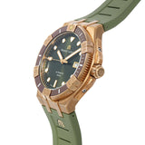  Shop Authentic Maurice Lacroix Aikon Venturer Bronze Dial Green Rubber Strap Watch For Men - AI6058-BRZ01-630-1 - Luxxuri