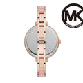  Shop Authentic Michael Kors Jaryn Analog Rose Gold Dial Pink Steel Strap Watch For Women - MK4545 - Luxxuri