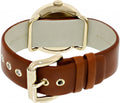  Shop Authentic Marc Jacobs Amy White Dial Brown Leather Strap Watch for Women - MBM8574 - Luxxuri