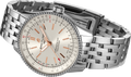 Breitling Navitimer Automatic 35 White Dial Silver Steel Strap Watch for Men - A17395F41G1A1