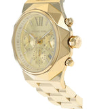 Shop Authentic Michael Kors Raquel Analog Gold Dial Gold Steel Strap Watch For Women - MK4690 - Luxxuri