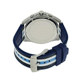  Shop Authentic Michael Kors Brecken Chronograph Blue Dial Two Tone PVC Strap Watch For Men - MK8950 - Luxxuri