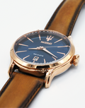  Shop Authentic Maserati Epoca Blue Dial Brown Leather Strap Watch For Men - R8851118001 - Luxxuri