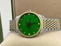  Shop Authentic Gucci G Timeless Quartz Green Dial Two Tone Steel Strap Watch For Men - YA1264182 - Luxxuri
