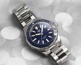  Shop Authentic Tag Heuer Aquaracer Blue Dial Watch for Women - WAY131S.BA0748 - Luxxuri