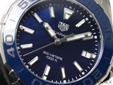  Shop Authentic Tag Heuer Aquaracer Blue Dial Watch for Women - WAY131S.BA0748 - Luxxuri