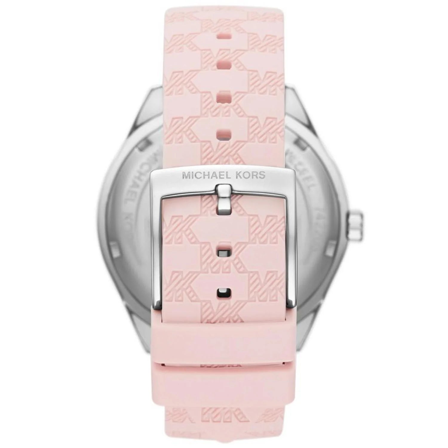  Shop Authentic Michael Kors Jessa Quartz Silver Dial Pink Silicone Strap Watch For Women - MK7268 - Luxxuri