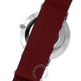  Shop Authentic Daniel Wellington Classic Roselyn White Dial Red NATO Strap Watch For Women - DW00100272 - Luxxuri