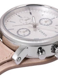  Shop Authentic Fossil Boyfriend Chronograph White Dial Brown Leather Strap Watch for Women - ES3625 - Luxxuri