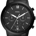  Shop Authentic Fossil Neutra Chronograph Black Dial Black Steel Strap Watch for Men - FS5474 - Luxxuri