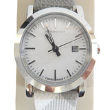  Shop Authentic Burberry The City Silver Dial Multicolored Leather Strap Watch for Women - BU1873 - Luxxuri