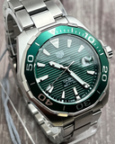  Shop Authentic Tag Heuer Aquaracer Green Dial Watch for Men - WAY201S.BA0927 - Luxxuri