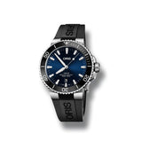  Shop Authentic Oris Aquis Date Blue Dial Black Rubber Strap Watch for Men - 0173377304152-0742464EB - Luxxuri