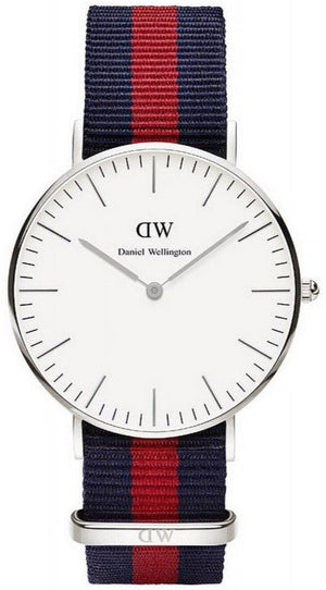  Shop Authentic Daniel Wellington Classic Oxford White Dial Two Tone NATO Strap Watch For Women - DW00100046 - Luxxuri