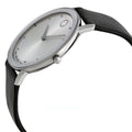  Shop Authentic Movado Sapphire Silver Dial Black Leather Strap Watch for Men - 606694 - Luxxuri