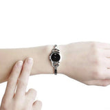  Shop Authentic Movado Rondiro 22mm Black Dial Silver Steel Strap Watch For Women - 0606796 - Luxxuri