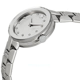  Shop Authentic Movado Sapphire Diamonds Silver Dial Silver Steel Strap Watch For Women - 606814 - Luxxuri