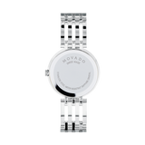  Shop Authentic Movado Esperanza 63 Diamonds Black Dial Silver Steel Strap Watch For Women - 0607052 - Luxxuri